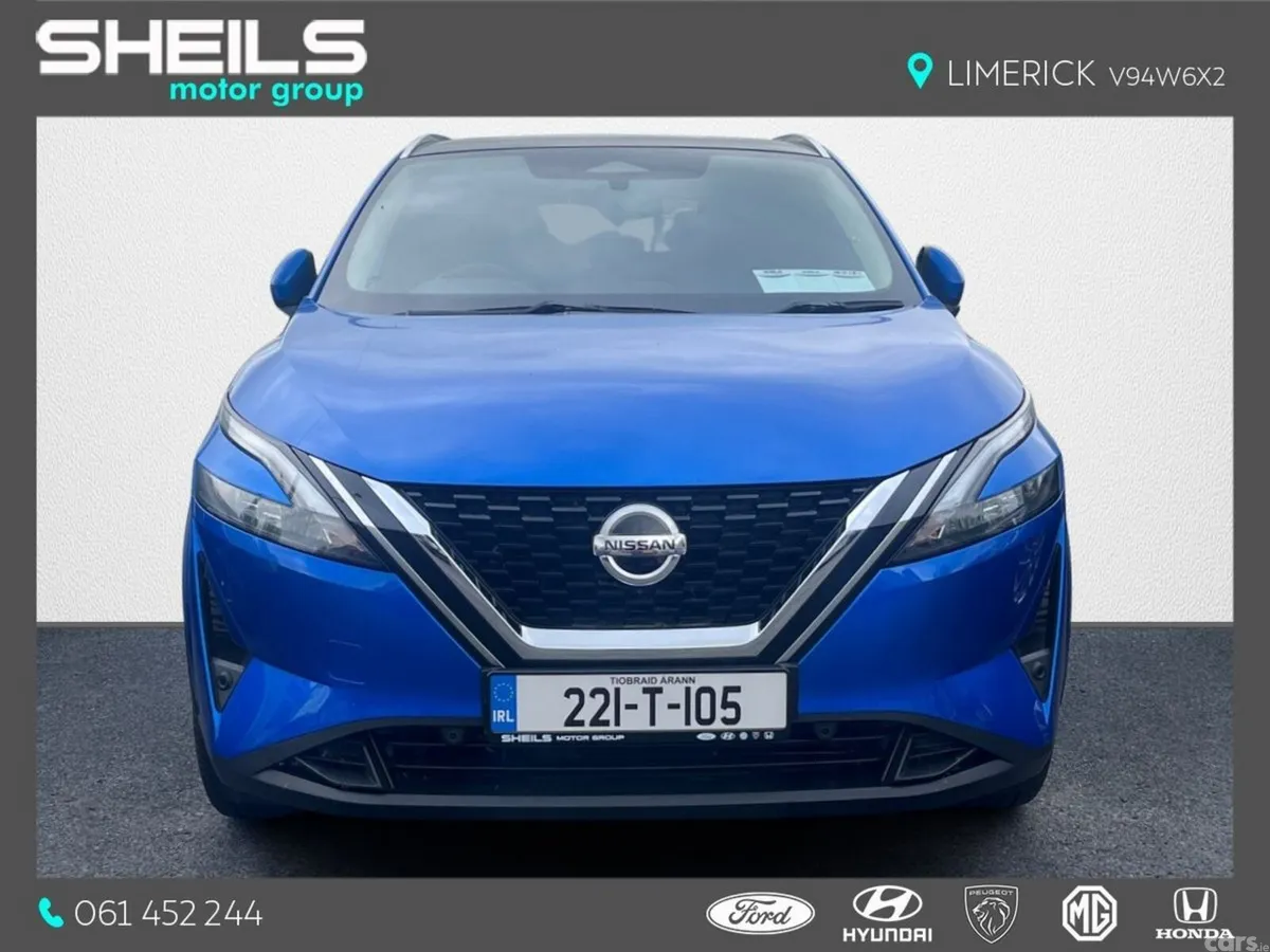 Nissan Qashqai MPV, Petrol, 2022, Blue