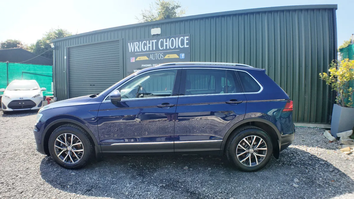 Volkswagen Tiguan SUV, Diesel, 2018, Blue