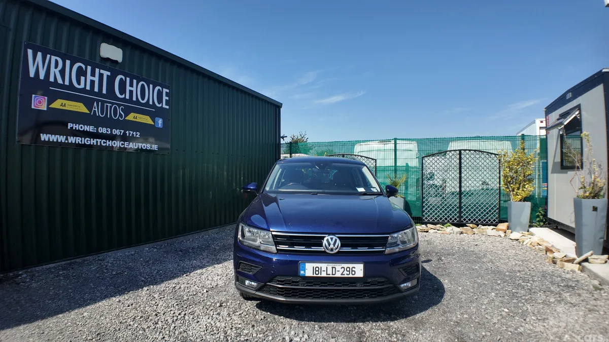 Volkswagen Tiguan SUV, Diesel, 2018, Blue