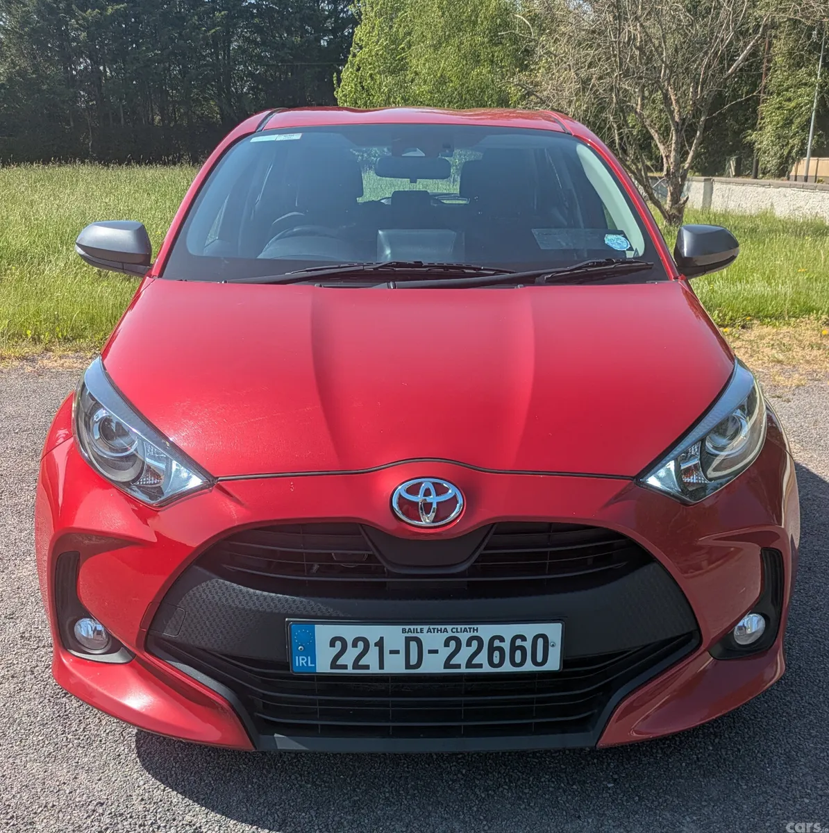 Toyota Yaris Hatchback, Petrol, 2022, Red