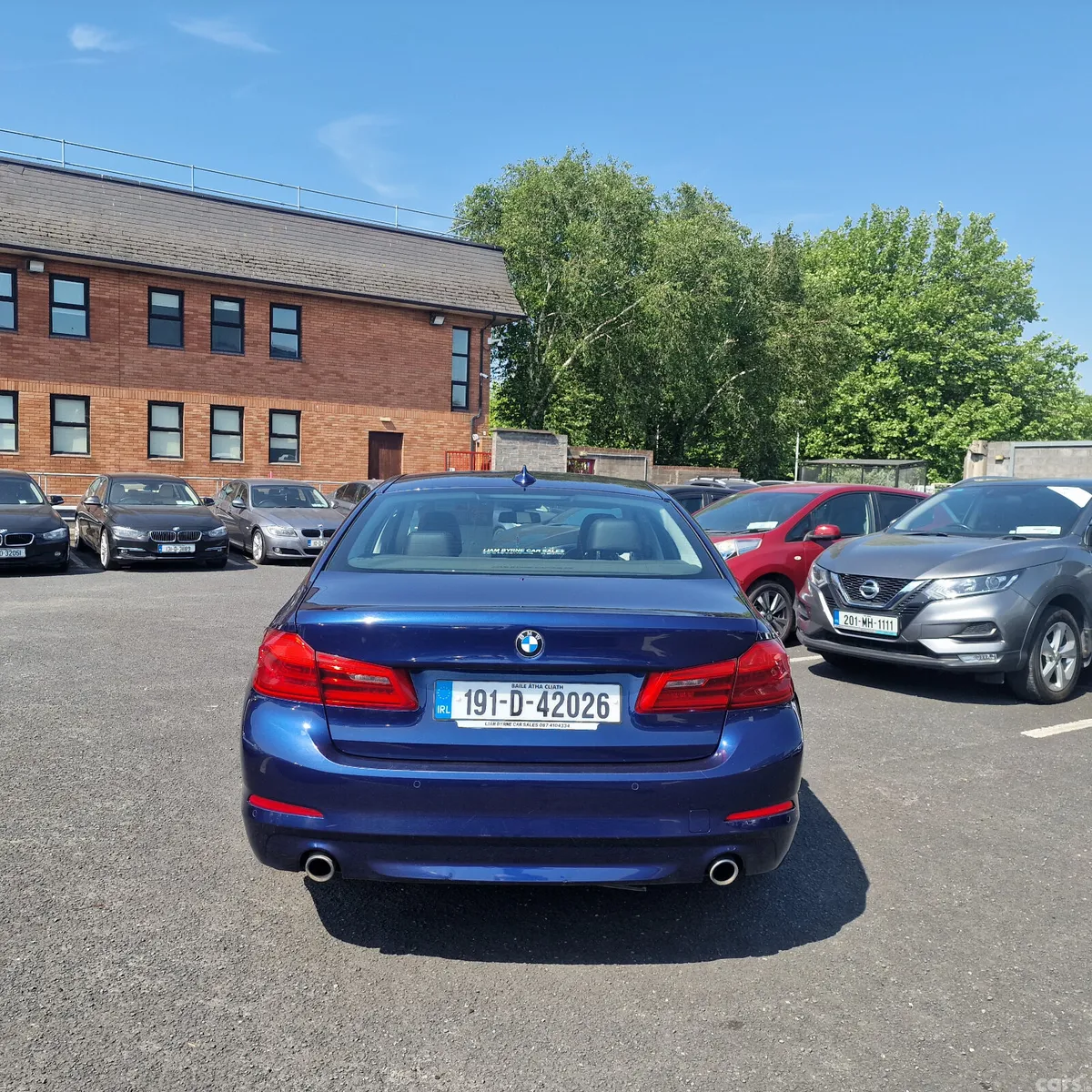 BMW 5-Series Saloon, Diesel, 2019, Blue