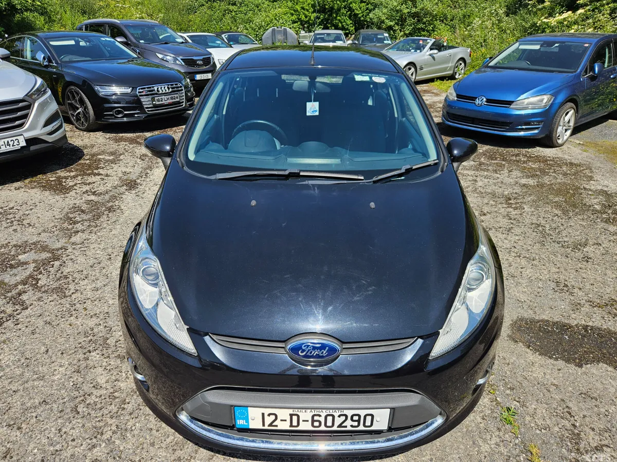 Ford Fiesta Hatchback, Petrol, 2012, Black