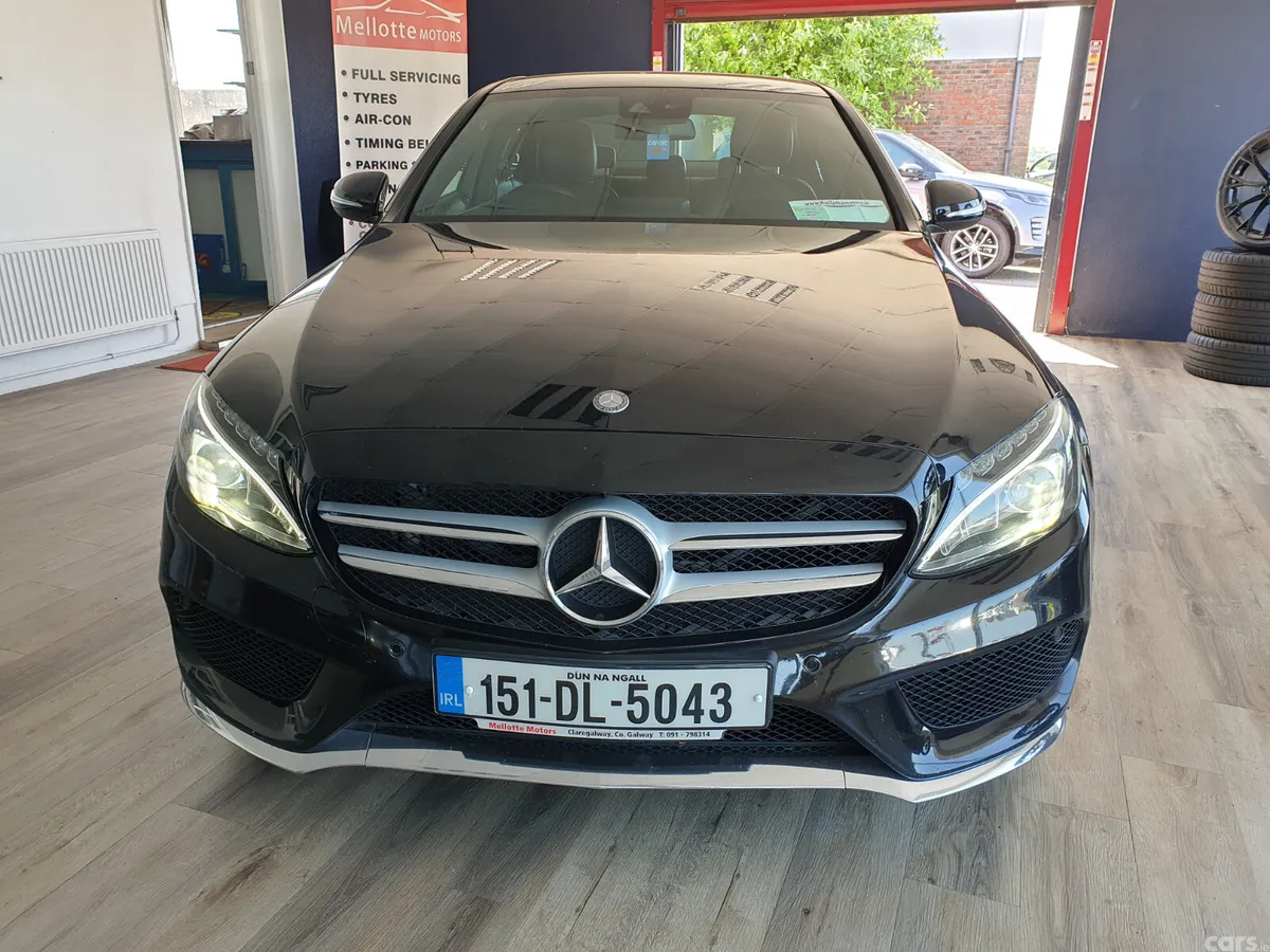 Mercedes-Benz C-Class Saloon, Diesel, 2015, Black