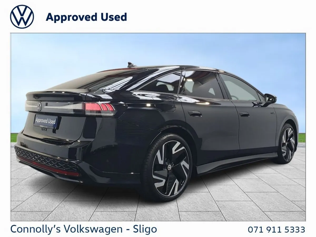 Volkswagen ID.7 Saloon, Electric, 2025, Black