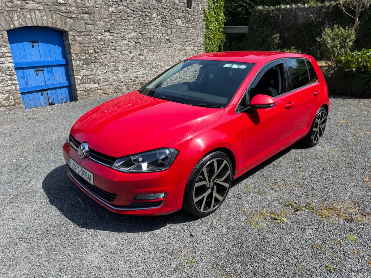Volkswagen Golf Hatchback, Diesel, 2015, Red