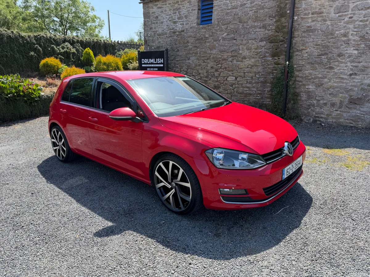 Volkswagen Golf Hatchback, Diesel, 2015, Red
