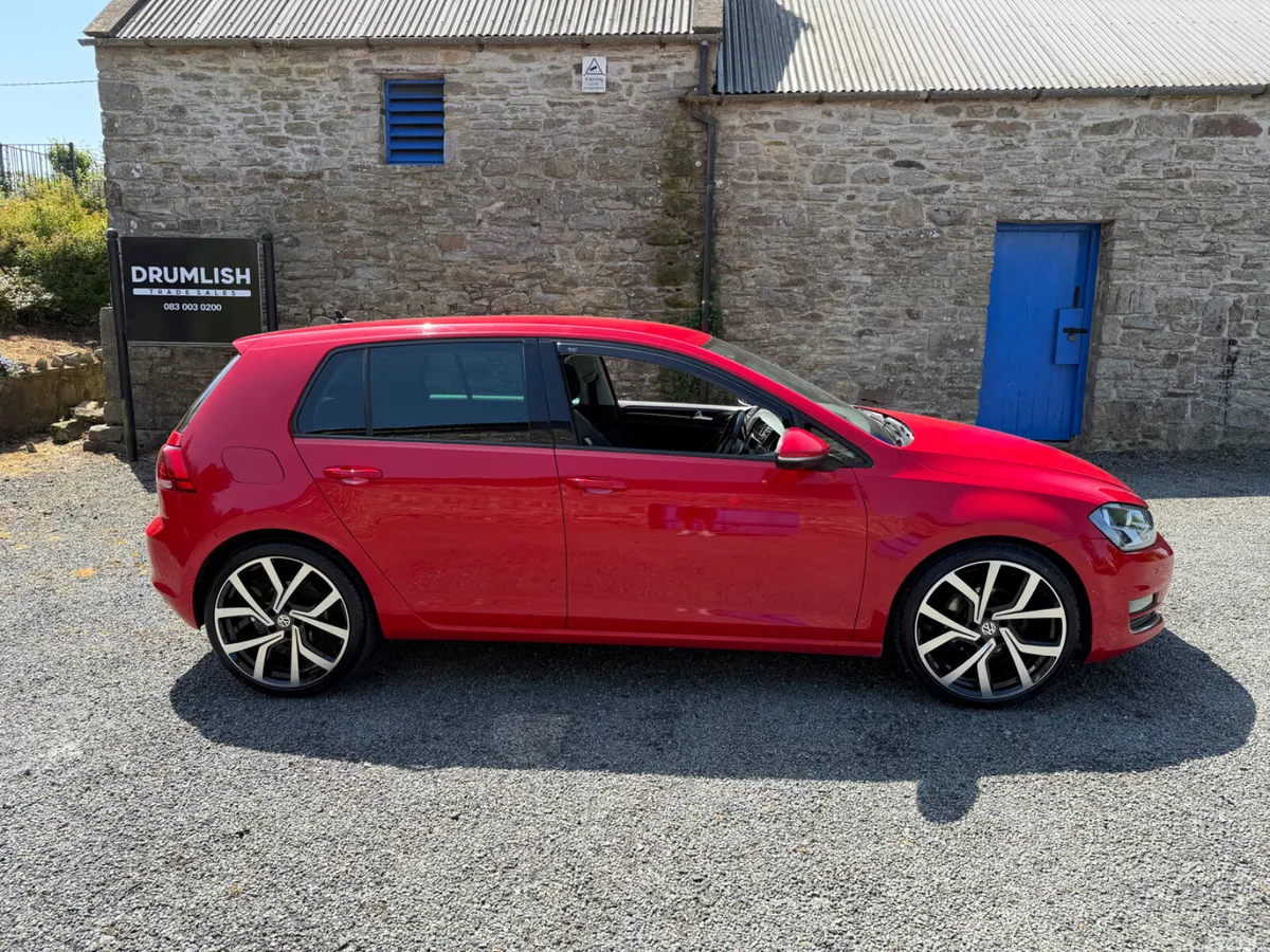 Volkswagen Golf Hatchback, Diesel, 2015, Red