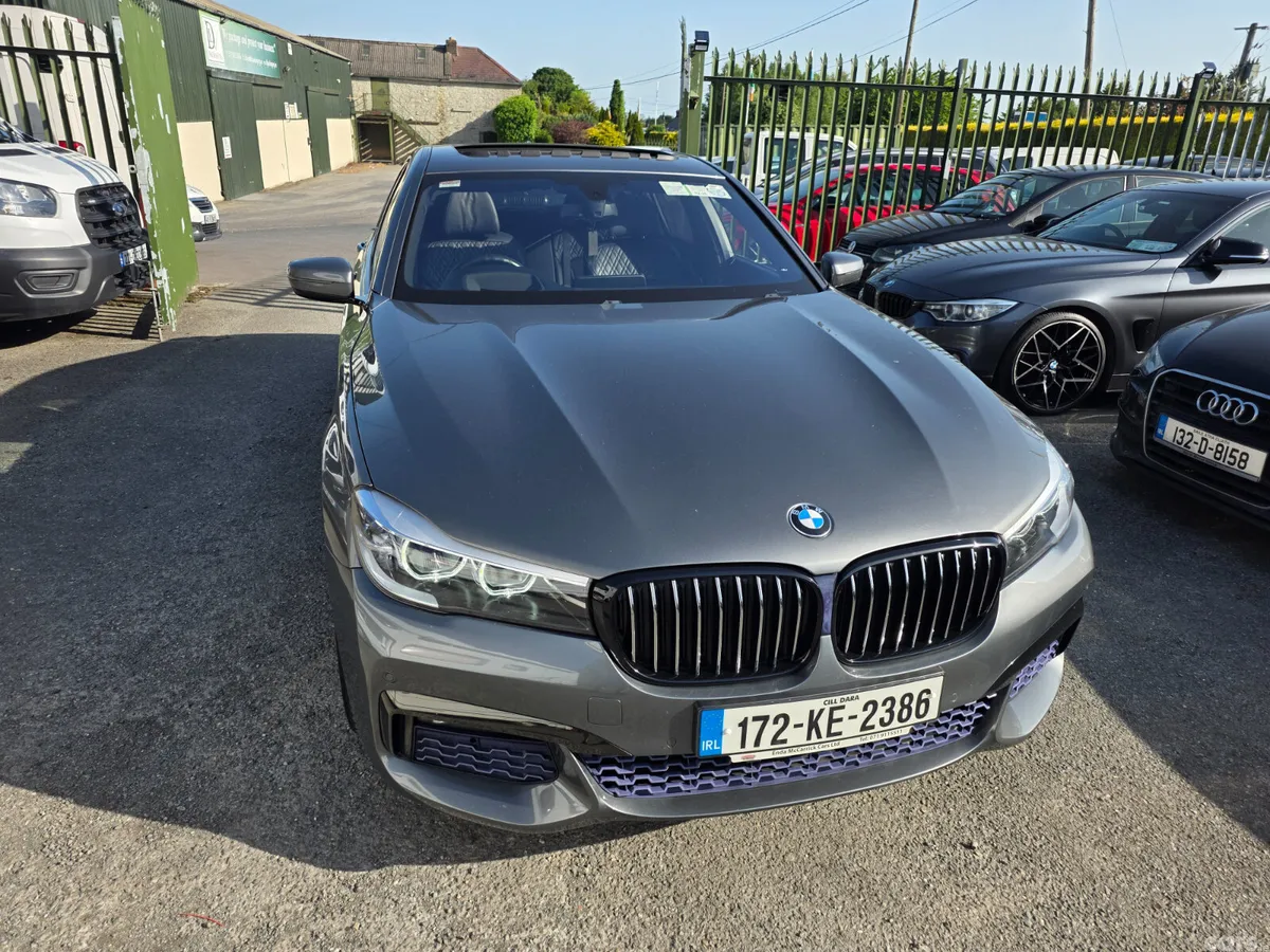 BMW 7-Series Saloon, Petrol Plug-in Hybrid, 2017, Grey
