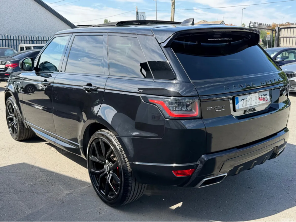 Land Rover Range Rover Sport Estate, Petrol Plug-in Hybrid, 2021, Black