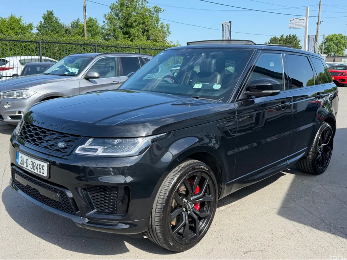 Land Rover Range Rover Sport Estate, Petrol Plug-in Hybrid, 2021, Black