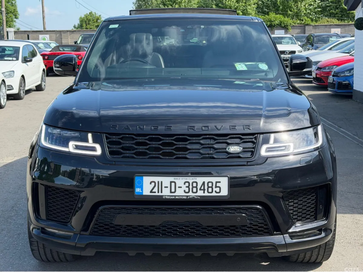 Land Rover Range Rover Sport Estate, Petrol Plug-in Hybrid, 2021, Black