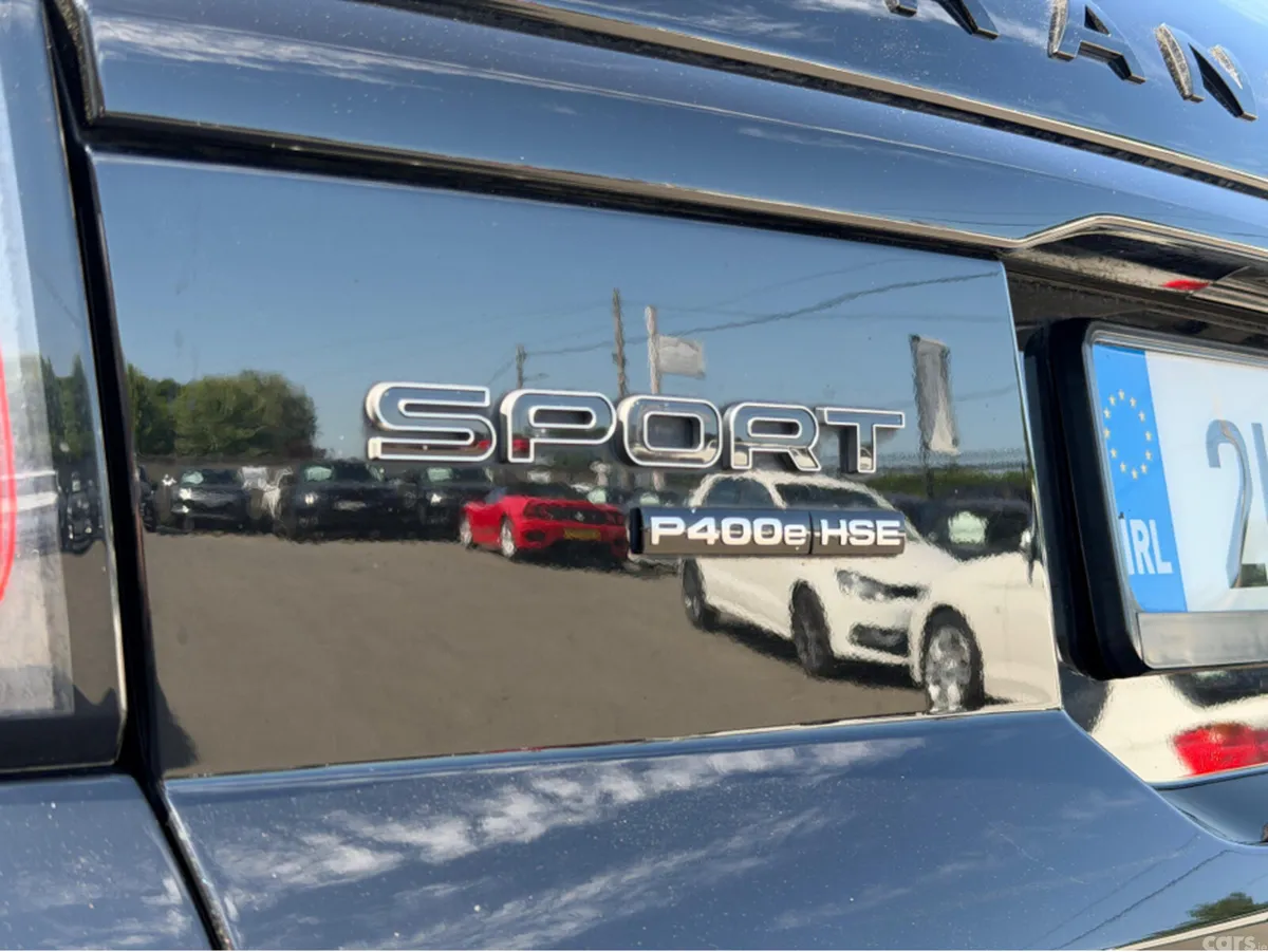 Land Rover Range Rover Sport Estate, Petrol Plug-in Hybrid, 2021, Black