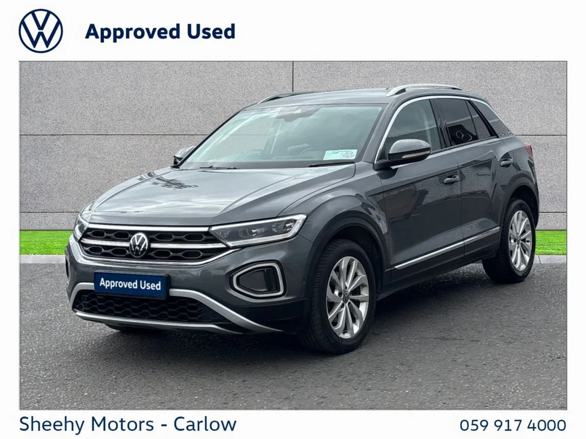 Volkswagen T-Roc SUV, Petrol, 2023, Grey