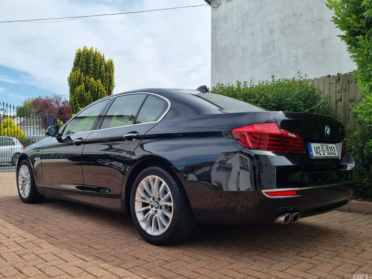 BMW 5-Series Saloon, Diesel, 2014, Black
