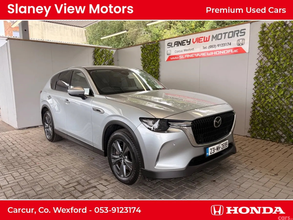 Mazda CX-60 SUV, Petrol Plug-in Hybrid, 2023, Grey
