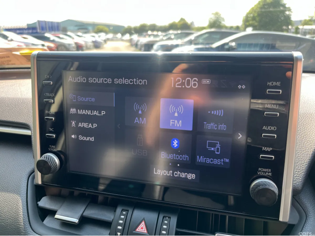 Toyota RAV4 SUV, Petrol Hybrid, 2021, Black