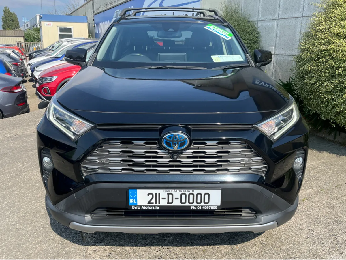 Toyota RAV4 SUV, Petrol Hybrid, 2021, Black