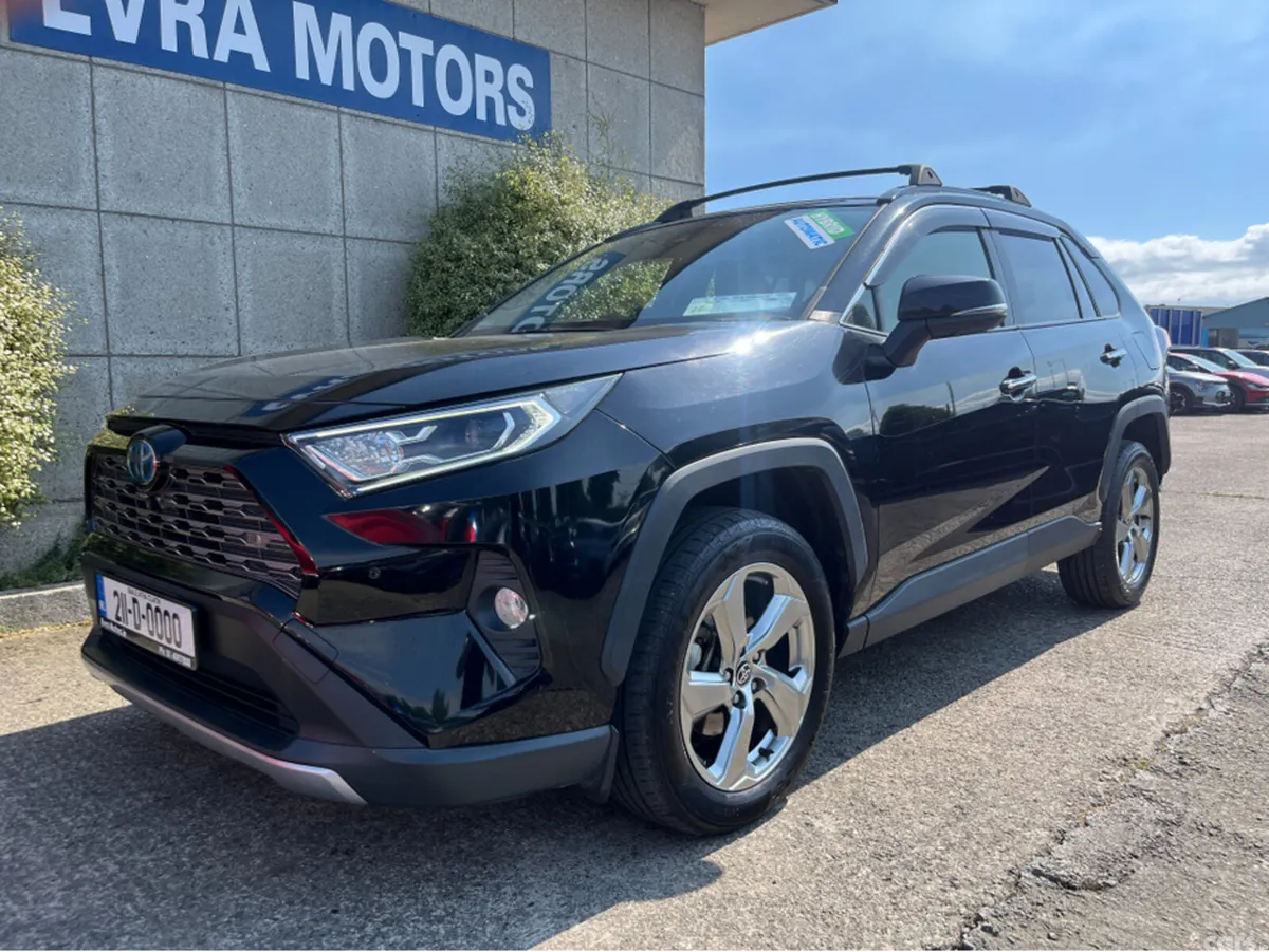 Toyota RAV4 SUV, Petrol Hybrid, 2021, Black