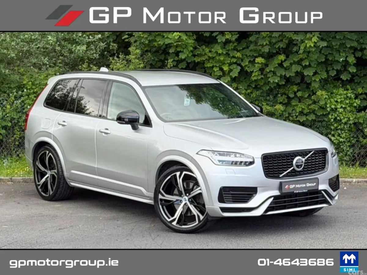 Volvo XC90 Estate, Petrol Plug-in Hybrid, 2021, Silver