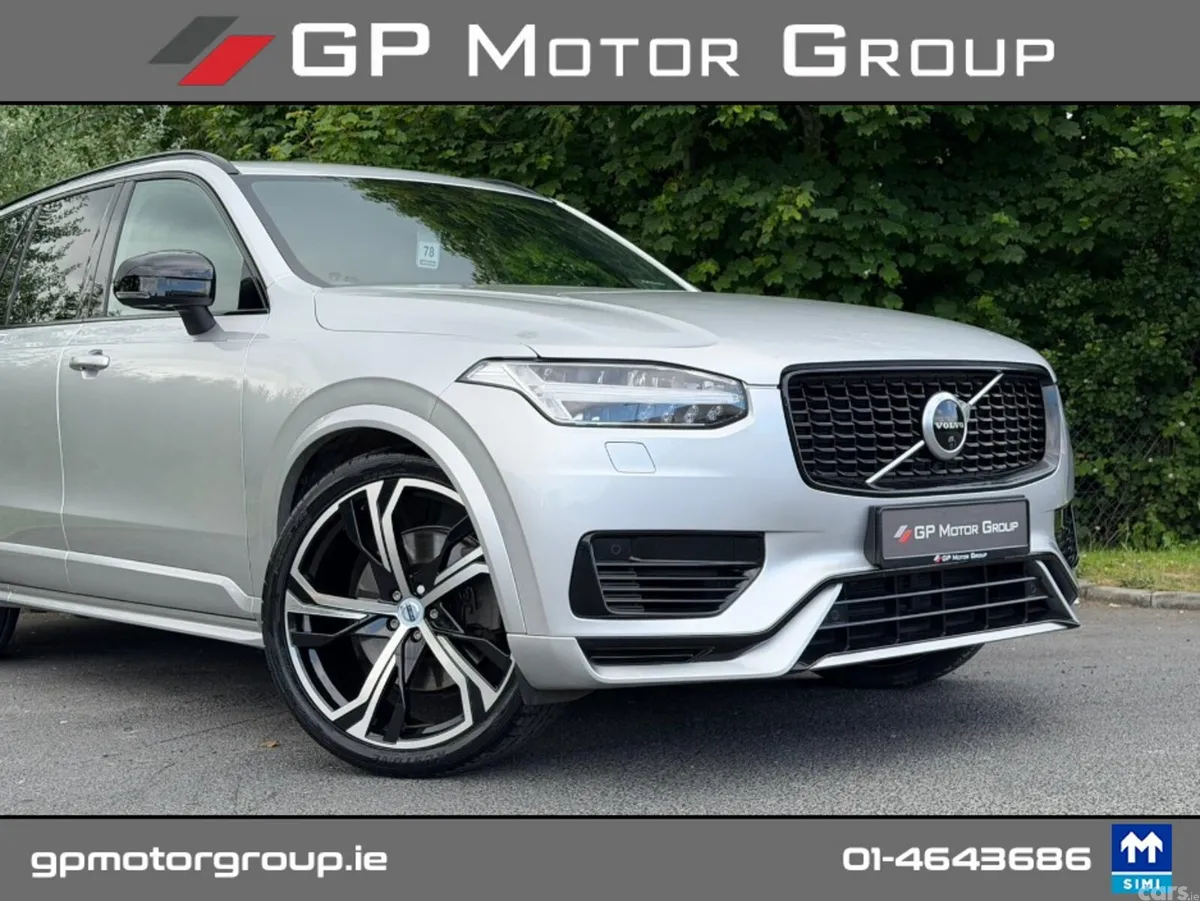 Volvo XC90 Estate, Petrol Plug-in Hybrid, 2021, Silver