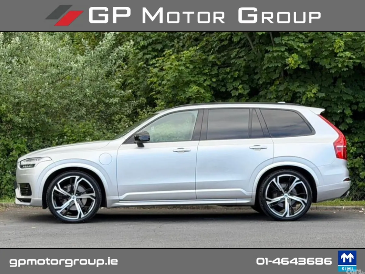 Volvo XC90 Estate, Petrol Plug-in Hybrid, 2021, Silver