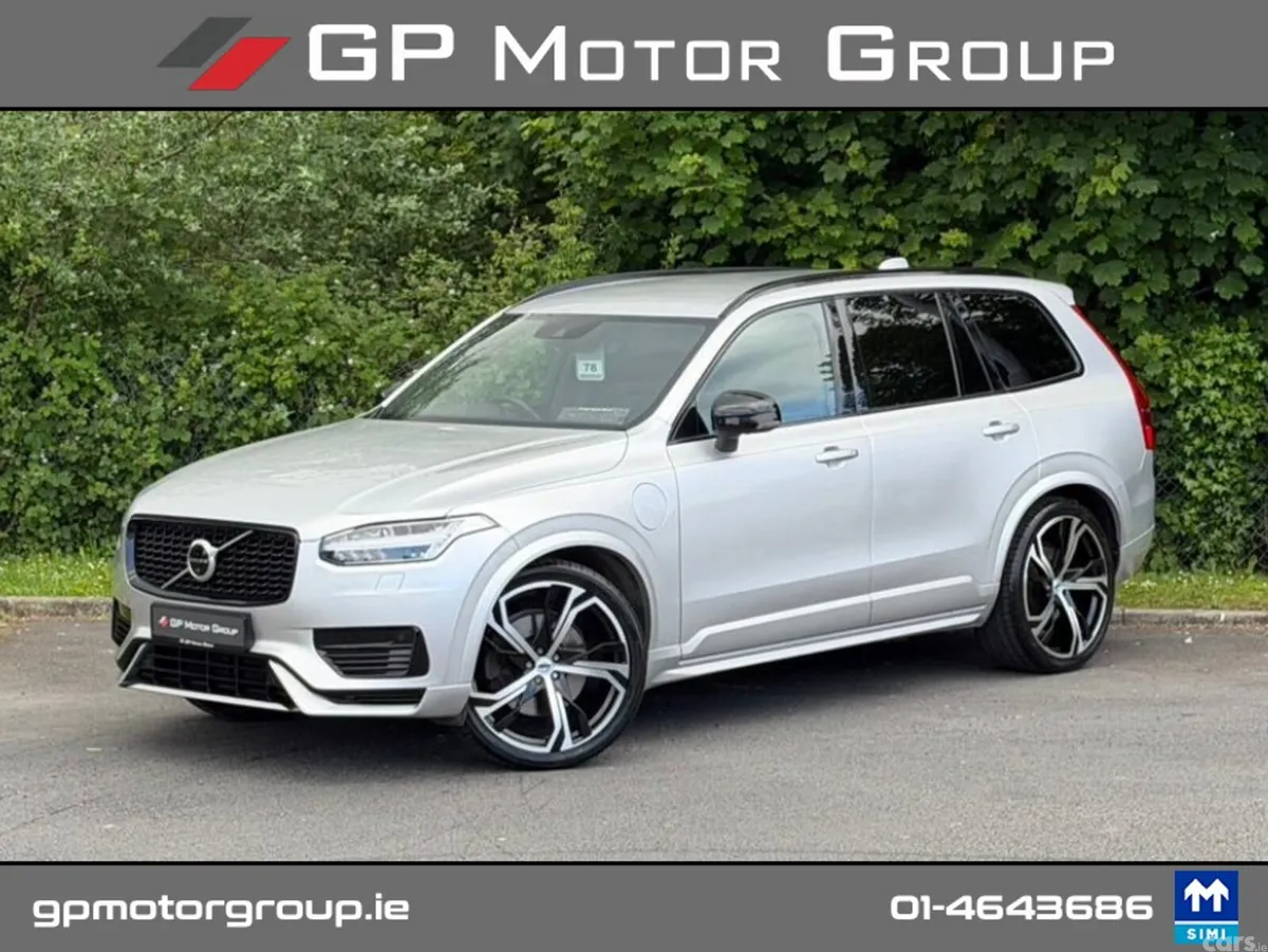 Volvo XC90 Estate, Petrol Plug-in Hybrid, 2021, Silver