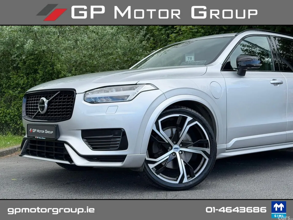 Volvo XC90 Estate, Petrol Plug-in Hybrid, 2021, Silver
