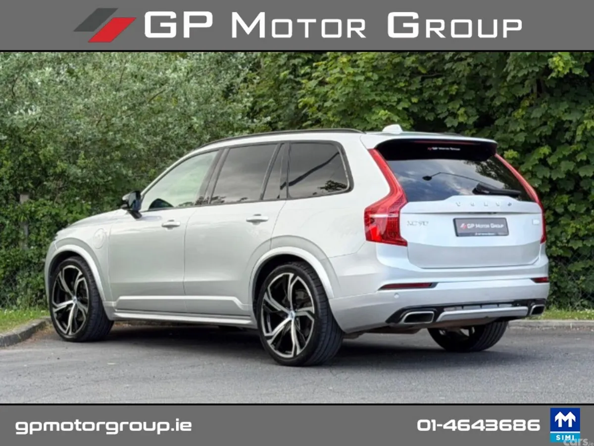 Volvo XC90 Estate, Petrol Plug-in Hybrid, 2021, Silver