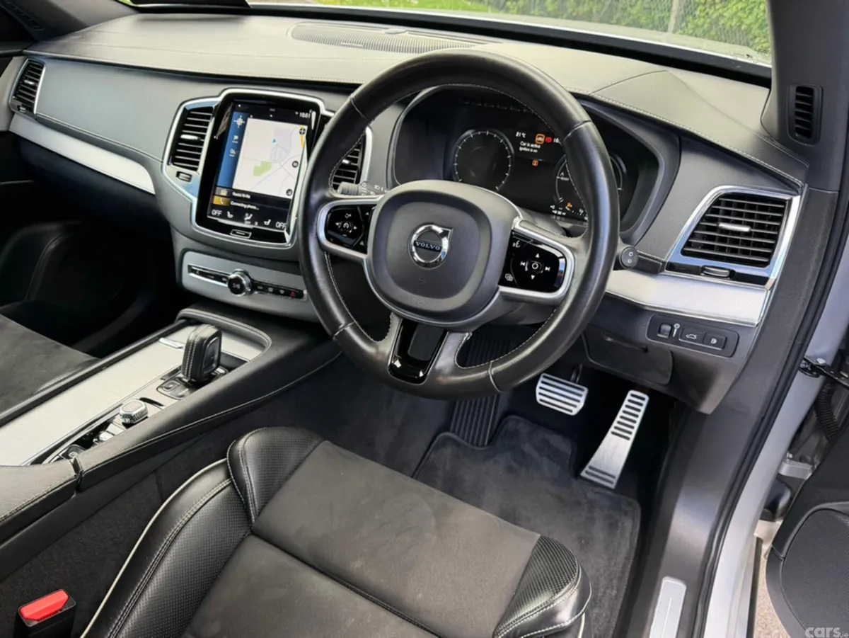 Volvo XC90 Estate, Petrol Plug-in Hybrid, 2021, Silver