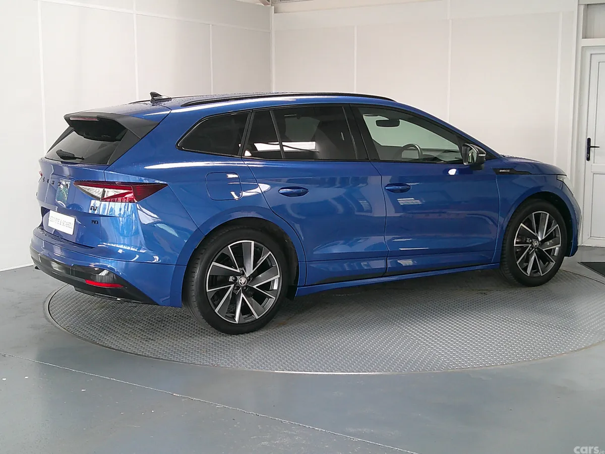 Skoda Enyaq Coupe SUV, Electric, 2023, Blue