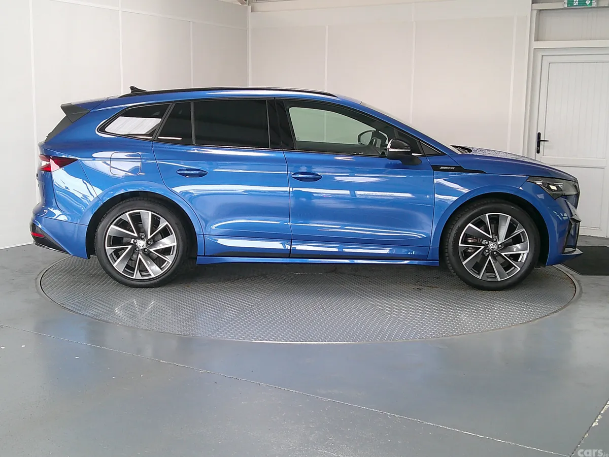 Skoda Enyaq Coupe SUV, Electric, 2023, Blue