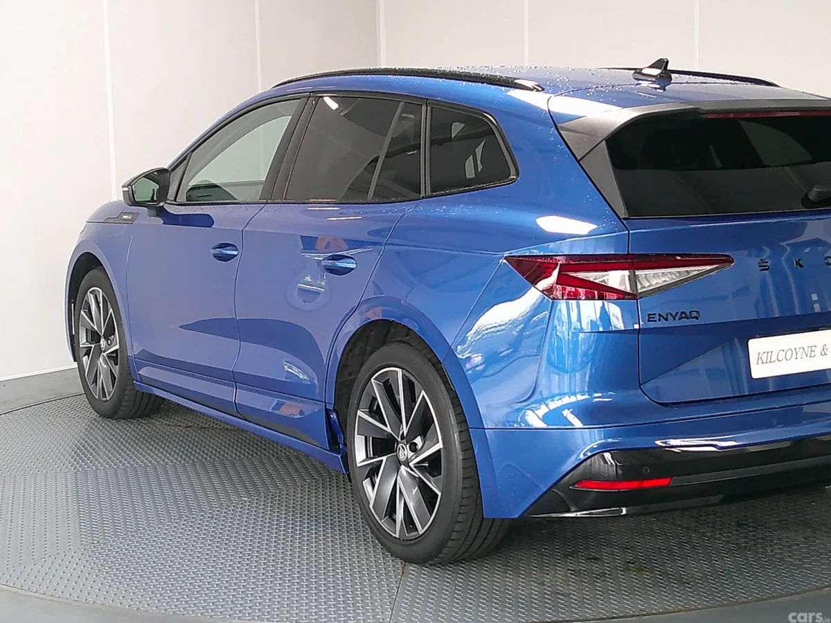 Skoda Enyaq Coupe SUV, Electric, 2023, Blue