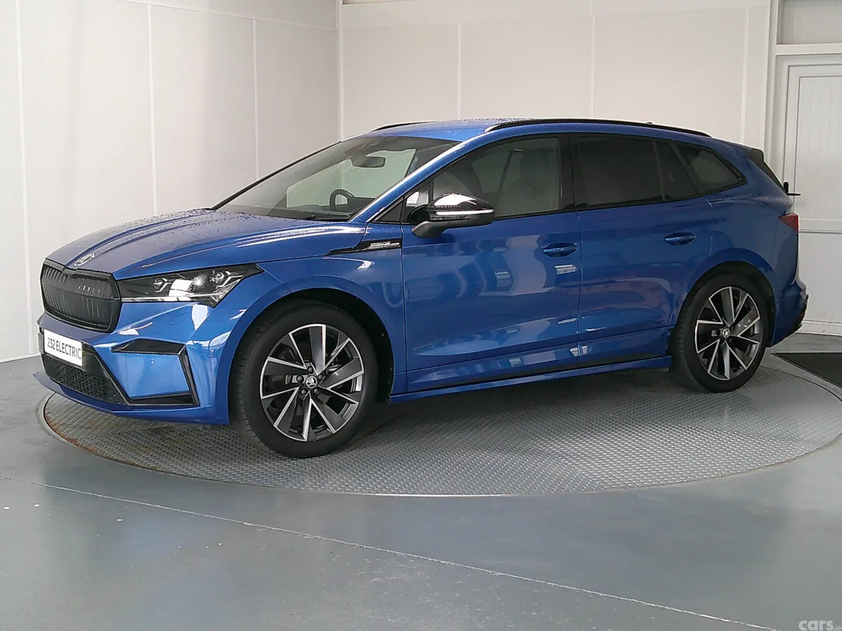 Skoda Enyaq Coupe SUV, Electric, 2023, Blue