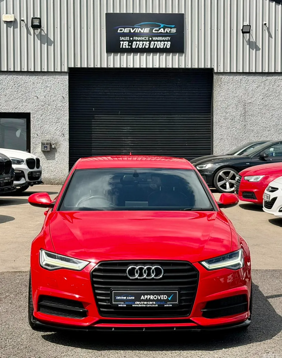 Audi A6 Saloon, Diesel, 2015, Red