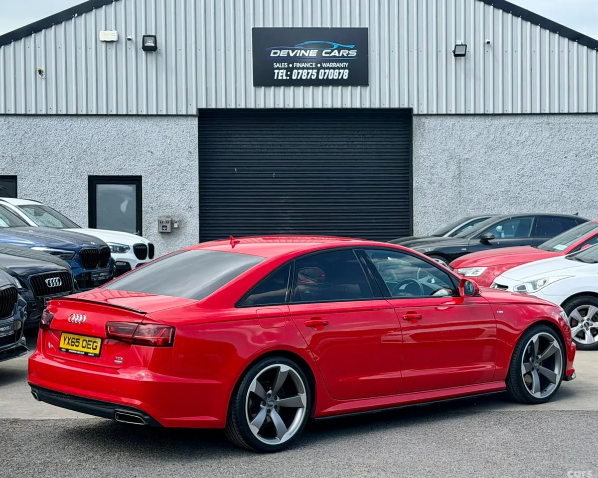 Audi A6 Saloon, Diesel, 2015, Red