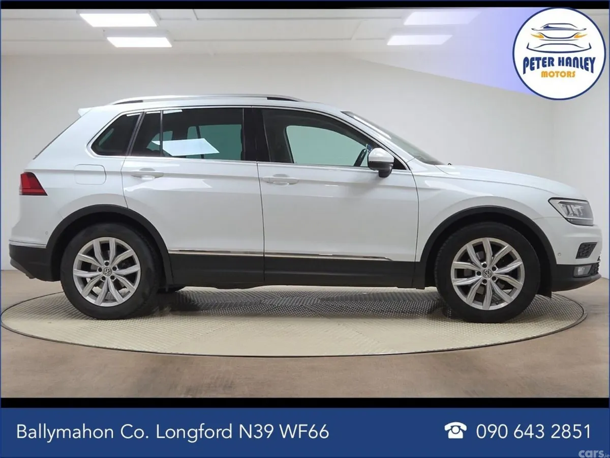 Volkswagen Tiguan SUV, Diesel, 2019, White