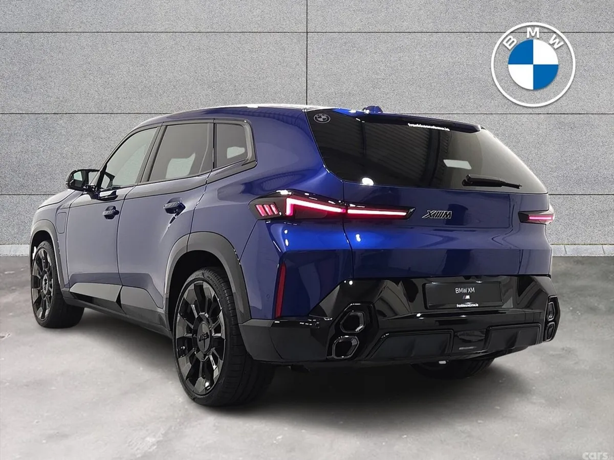 BMW XM SUV, Petrol Plug-in Hybrid, 2026, Blue
