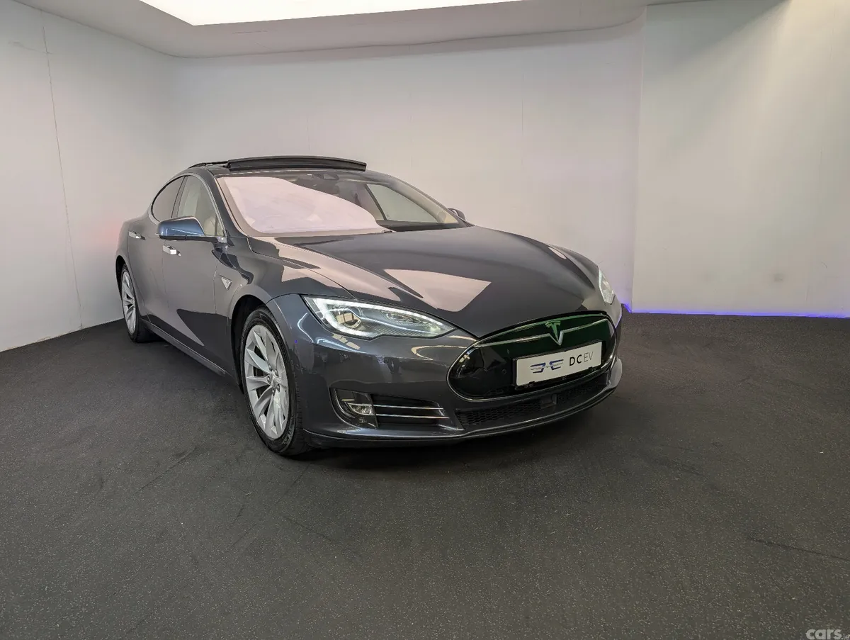 Tesla Model S Hatchback, Electric, 2014, Grey