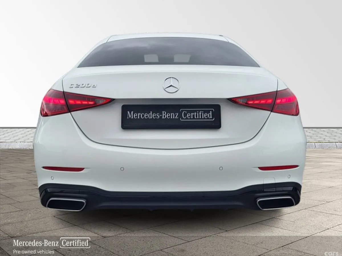 Mercedes-Benz C-Class Saloon, Diesel Hybrid, 2026, White