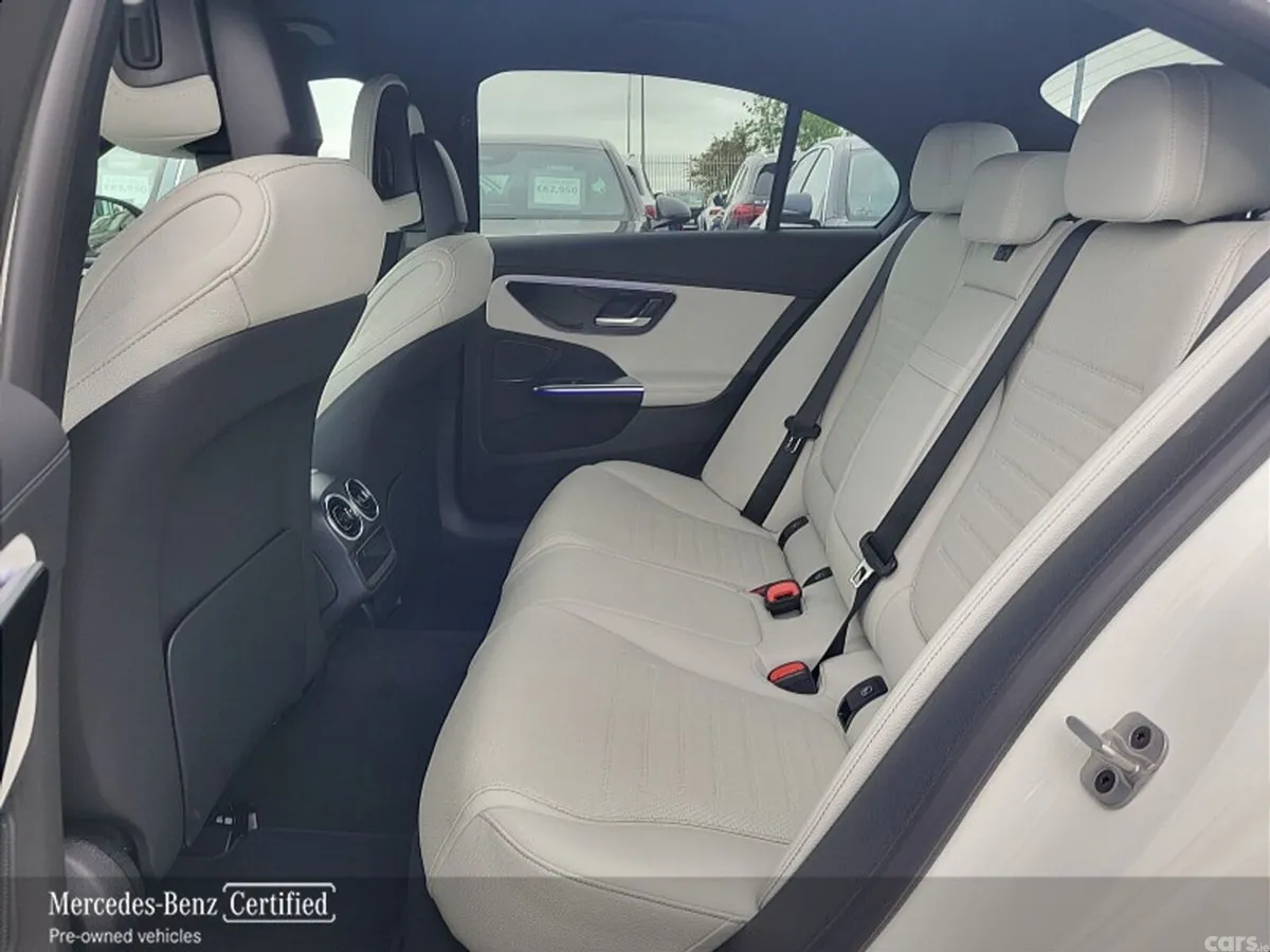 Mercedes-Benz C-Class Saloon, Diesel Hybrid, 2026, White