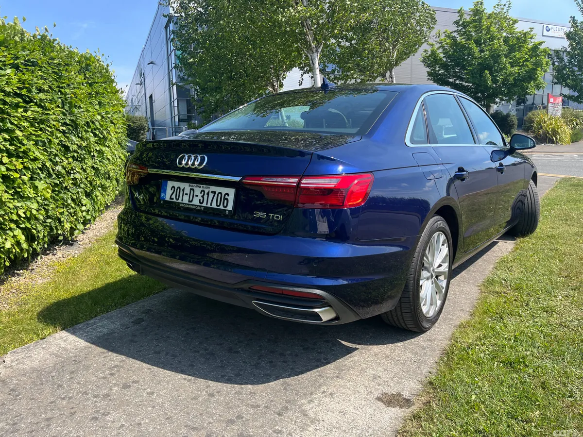 Audi A4 Saloon, Diesel, 2020, Blue