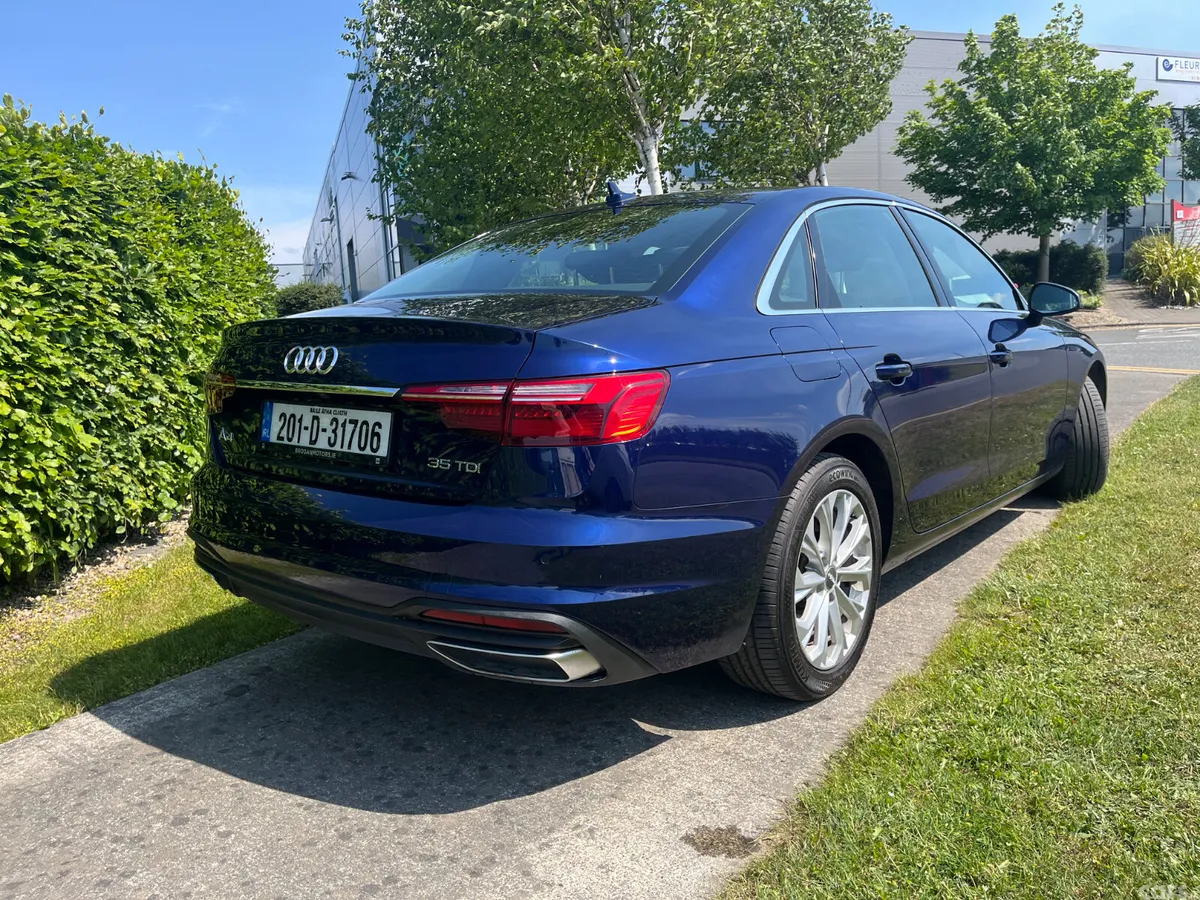 Audi A4 Saloon, Diesel, 2020, Blue
