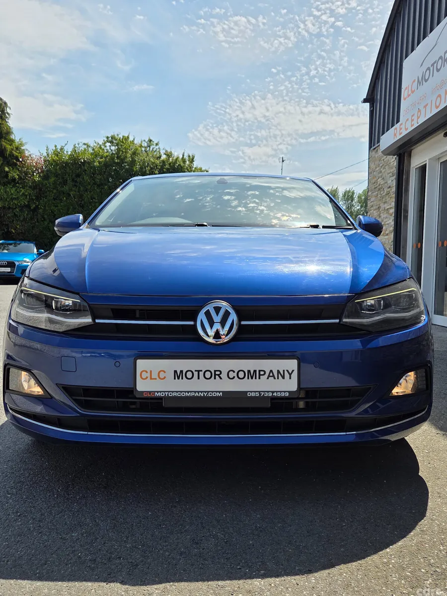 Volkswagen Polo Hatchback, Petrol, 2019, Blue