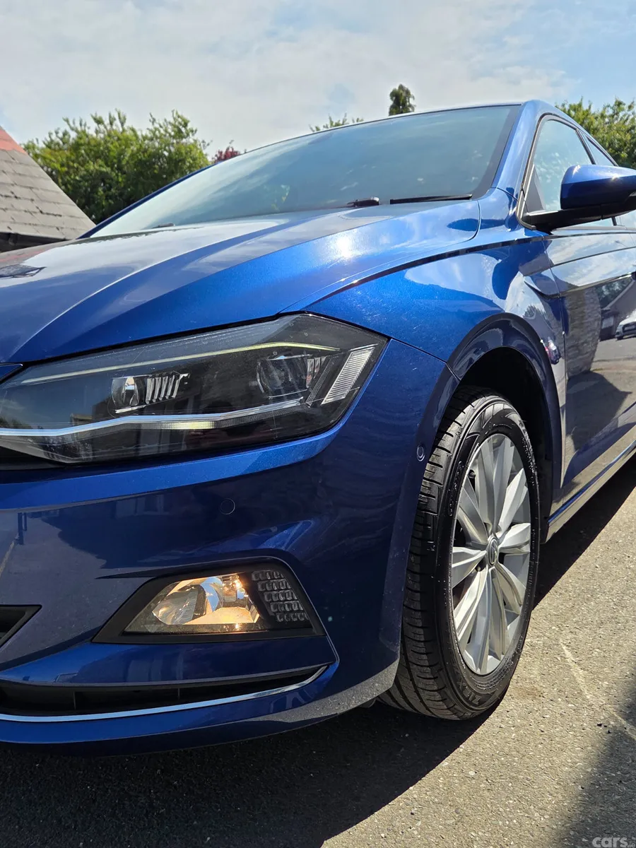 Volkswagen Polo Hatchback, Petrol, 2019, Blue