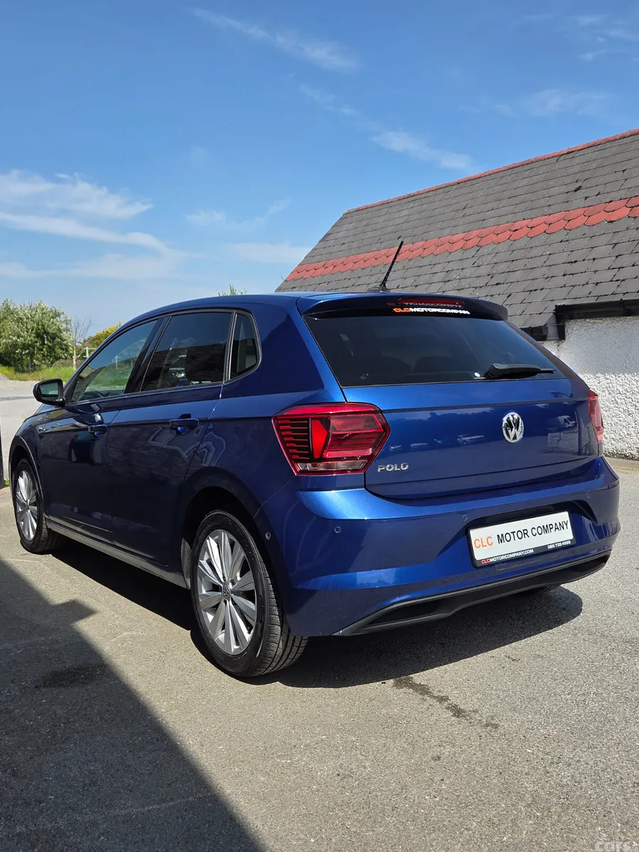 Volkswagen Polo Hatchback, Petrol, 2019, Blue
