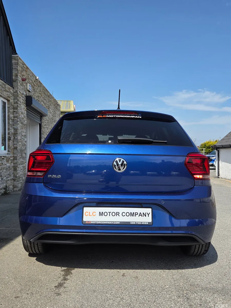 Volkswagen Polo Hatchback, Petrol, 2019, Blue