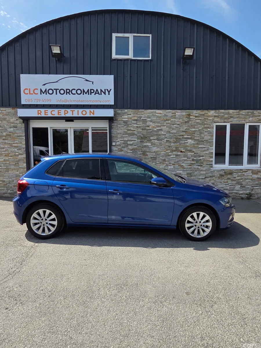 Volkswagen Polo Hatchback, Petrol, 2019, Blue