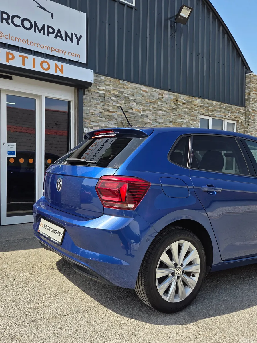 Volkswagen Polo Hatchback, Petrol, 2019, Blue