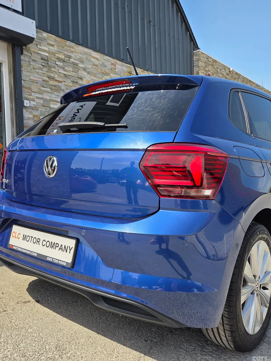 Volkswagen Polo Hatchback, Petrol, 2019, Blue