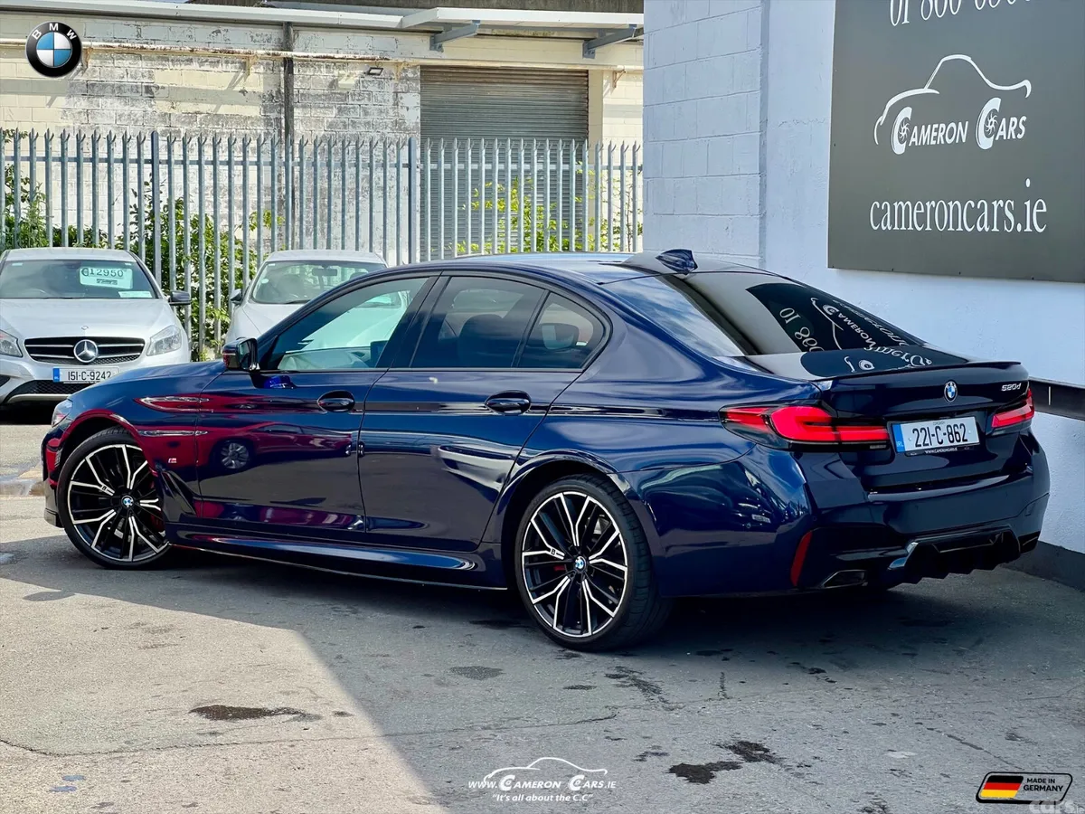 BMW 5-Series Saloon, Diesel, 2022, Blue